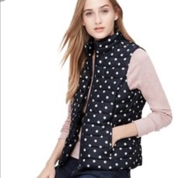 LOFT Jackets & Blazers - Loft Polka Dot Vest Large